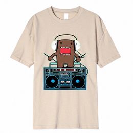 domo Kun DJ Domo T Shirts Men Cott Humorous T-Shirts Crewneck Tees Short Sleeve Tops Gift Idea t0wZ#