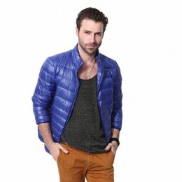 7 Colors Portable Ultralight 90% White Duck Down Winter Jackets Men Casual Warm Lightweight Coat Male Cheap Outerwear W40 M2hI#