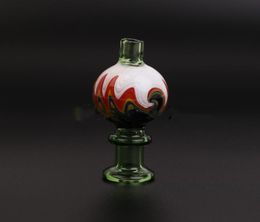 Smoking Accessories Cyclone carb cap Dome with spinning air hole Caps for Terp Pearl Quartz Banger Nail Bubbler Enai Dab Rig8470170