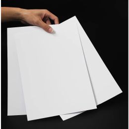 Cards A4 Painting White Cardboard Thick Cardboard Doublesided Manual Cardboard Hard CardboardDrawing Print Business Card Paper 230g