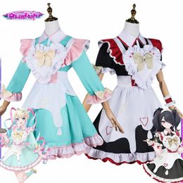 game Needy Girl Overdose KAngel New Cosplay Costume Needy Girl Ame Chan Cosplay Costume Lolita Maid Dr Party Costume Anime X5JN#