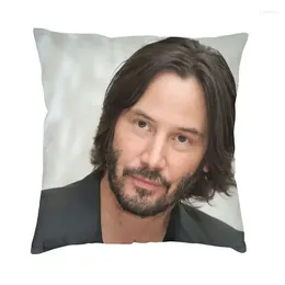 Pillow Cool Keanu Rhubarb Cover 55 X55 Cm Soft Cute Throw Case Home Sofa Decor Fashion Pillowcover Polyester Printed