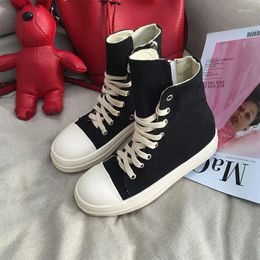 Casual Shoes Original Women's Sneakers Men's Leather Streetwear Men Shoe Canvas Boots