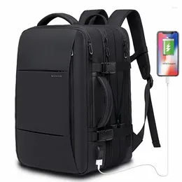 Backpack Men Large Capacity Travel 15.6 Laptop Expandable Water Proof USB Charging Flight Approved