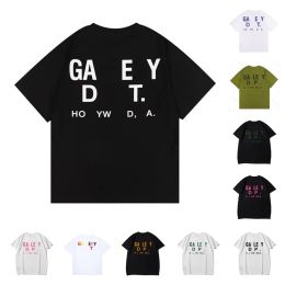 дизайнерская одежда Gallerydept дизайнерская мужская футболка Gal Tee Depts Футболки Черно-белые модные мужские и женские футболки с буквами роскошная футболка брендовая футболка Одежда