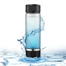 Water Bottles 330ML Hydrogen Bottle Generator Portable Ionizer Quick Electrolysis Promotes Metabolism Antioxidant Cup