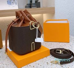 2024 crossbody bags Ladies Mini luxury Designer Bag Women drawstring wallet Fashion classic brown flower Handbags