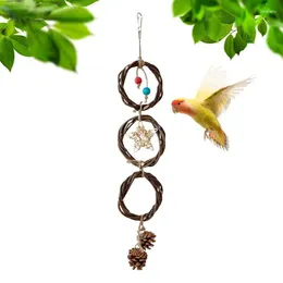 Other Bird Supplies Shredding Toys Parrot For Birds Cage Hang Accessories Swing Can Be Hung In Large And Medium