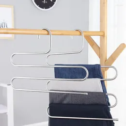 Hangers Functions For Hanging And Storage 5 Layers Multi-functional Rack Clothes Non-slip Pant Cloth With Multiple