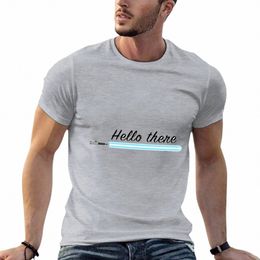 hello There T-Shirt summer tops shirts graphic tees mens plain t shirts E5CE#