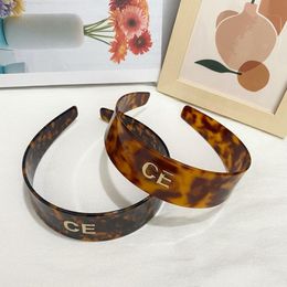 Vintage Solid Colours CE Designers Headbands Candy Fall Hairbands Elegant Match Head Hoop Women Headwrap Hair Accessories RANFENGC6224N