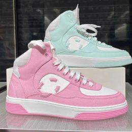 Early Spring Candy Designer Sneakers Lace-up Canvas Men Womens Tennis Training High-tops Casual Shoes All Star Sneaker 1 Top Mirror Quality