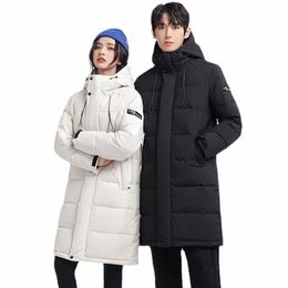 down Jackets Men Down Coats Hooded 2021 Popular Mid-length Men's and women Winter Parkas Male Jacket New Korean Fi Clothing N9kn#