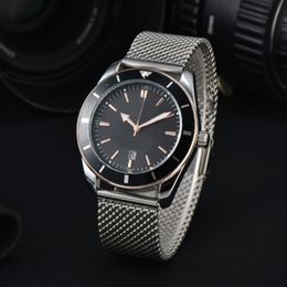 Designer watch for men superocean wristwatch famous casual business reloj homme waterproof mens watch high quality multi styles simple stainless steel band sb079
