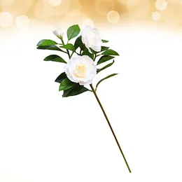 Decorative Flowers Home Decor Artificial Flower Decorate Faux Gardenia Wedding Decoration Simulation