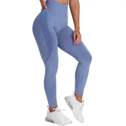 Women's Pants Hip Lifting Leisure Solid Color Seamless Slim Fit Sports Leggings Daily Home Gym Yoga Fitness Running