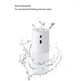 Liquid Soap Dispenser USB Charging Touchless Sensor Foam No Drilling 400ml Smart 4 Modes Waterproof For Bathroom