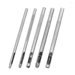 Watch Repair Kits 5pcs Steel Belt Leather Punch Hollow Round For Strap Canvas Paper Plastics