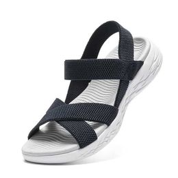 Sandals Womens hiking sandals comfortable casual with elastic webbing suitable for outdoor walks on sports beaches H24032821OX
