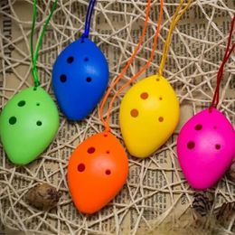 2024 Ocarina Music Instrument 6 Holes Musical Instruments Professional 1pc Kids Toys Picture Orff Sports Entertainment Sound Mixer for