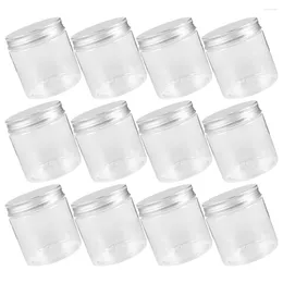 Storage Bottles 12Pcs Mason Canning Jars With Lids Honey Containers Reusable