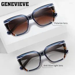 Sunglasses GENEVIEVE Fashion Polarised Customizable Prescription Anti-blue Light Glasses Personalised Design Pochromic