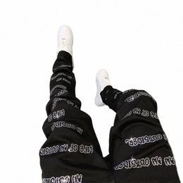 new Man Stretchy Jeans Black Skinny Hot Drill Punk Streetwear Biker Trousers Men's Wed Slim Fit Fi Designer Pencil Pants w9iZ#