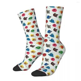 Men's Socks Cute Slime Rancher Pattern Game Male Mens Women Autumn Stockings Harajuku