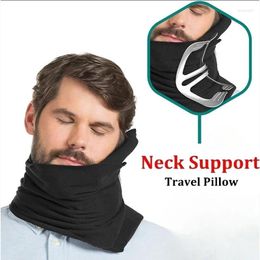 Pillow Rubbing The Soft Neck To Support Airplane Travel Car Side Sleeping Office Business