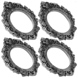 Frames 4 Pcs Retro Po Frame Make Your Own Christmas Decorations Mini Baroque