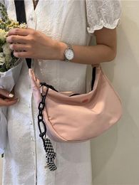 Waist Bags Foufurieux Oxford Simple Women's Shoulder Bag Women Casual Travel Tote Solid Hand Messenger Purse Feminina Designer