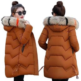 New Elegant Design Customised Women Female Fashion Winter Puffer Long Parkas Down Jacket For Ladies Wholesale Price