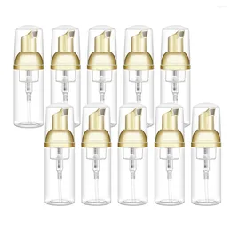 Liquid Soap Dispenser 10 Pieces Plastic Travel Foaming Mini Empty Pump Bottles Lash Cleanser C