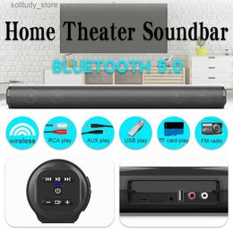 Portable Speakers 40W Portable Stereo Surround Bass Speaker Wireless Bluetooth Speaker High Power and HiFi 3D Music System Home Theater Hanger Box Q240328