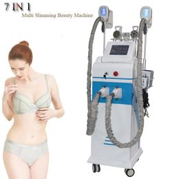 Fat freeze vacuum cryotherapy skin tightening rf cavitation cellulite reduce slimming diode lipolaser body machine 3 cryo handle