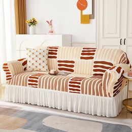 Chair Covers Sofa Cover Non-slip All-inclusive Armrest Skirt Summer Bohemian Luxury Wind Three-person Towel