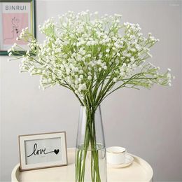 Decorative Flowers 30pcs Artificial Gypsophila Bouquets Real Touch For Wedding Party DIY Wreath Floral Arrangement Home Decoration