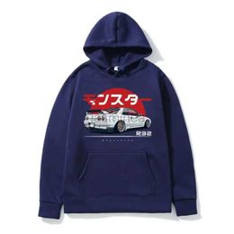 Men's Hoodies Sweatshirts Monster Skyline R32 Print Men/Women Cotton Hoodie Casual Oversized Pullover Popular Sweatshirt Fashion Trend Clothing S-3XL 24328