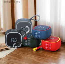 Portable Speakers T G TG659 Portable Speaker Wireless Bluetooth Speakers Powerful High Outdoor Bass HIFI TF TG-659 Mini Speaker With Gift Box New Q240328