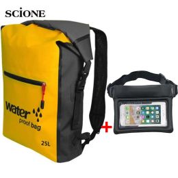 Bags 15L/20L/25L/30L Waterproof Dry Bag Swimming Backpack Sack Storage Rafting Sports Kayaking Travel Pack River Trekking Bag X311A