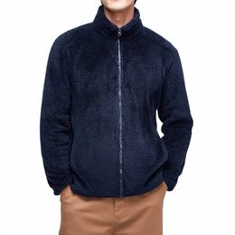 autumn Winter New Bomber Jacket Coats Mens Casual Windbreaker Warm Jacket Coat Men Fi Outwear Plus Size Jacket Men Clothing q2yT#