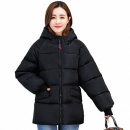 extra-large 8XL Parka Women Korean Mid-Length Loose Hooded Down Padded Jacket Lady Nnew Winter Warm Parka Jacket Female Outerwea s5Zd#