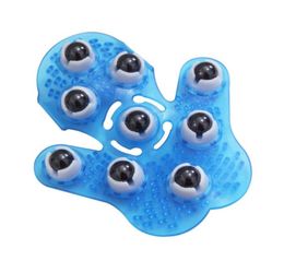 Roller Ball Body Massage Glove AntiCellulite Muscle Relax Massager For Neck Back Shoulder Buttocks 4541098