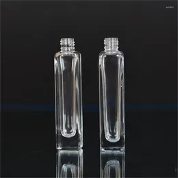 Storage Bottles YUXI Slender Glass Perfume Spray Bottle Mini Pressed Cosmetics Sample