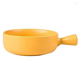 Bowls JFBL Ceramic Bowl With Handle Soup Ramen Shatterproof Dishwasher And Microwave Safe Kitchen Porcelain