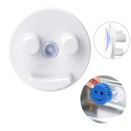 Racks Kitchen Suction Cup Smiling Faces Sponges Holder Shelf Bathroom Sink Storage Holding Smile Face Sponges Decor