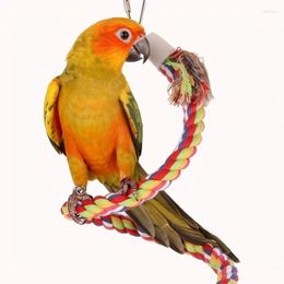 Other Bird Supplies 1pc Bord Toy Nesting Cage Odourless Pecking/chewing And Climbing Bell Standing Bungee Suitable For Small To Birds