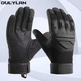 Tactical Gloves Combat Tactics All Finger Shooting Hunting Anti Slip Wear Resistant Training Cycling Mittens YQ240328