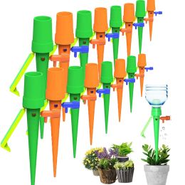 Boxes 72/36/24/6pcs Auto Drip Irrigation System Automatic Watering Spike Garden Plants Flower Indoor Outdoor Waterers Bottle Dripper