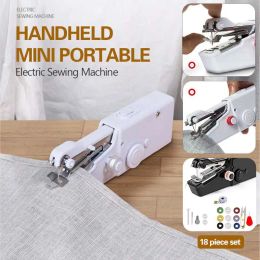 Machines Handheld Mini Electric Sewing Machine Portable Multifunction Household Handheld Sewing Machine Sewing Accessories Freeshipping